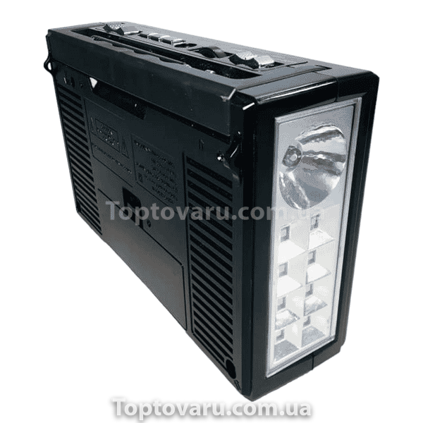Радіо GOLON RX-177 LED Чорне 12369 фото