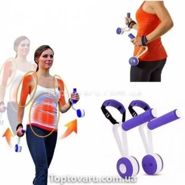 Гантелі обтяжувачі для спортивної ходьби та фітнесу Swing Weights 10516 фото