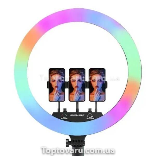 Лампа кільцева RGB MJ56 18285 фото