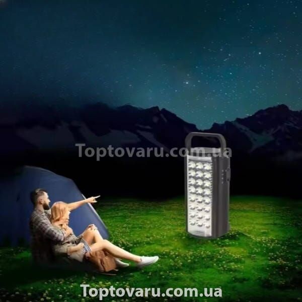 Ліхтар акумуляторний 6В/4Ач GD Liting GD 8010 S Чорний 25288 фото