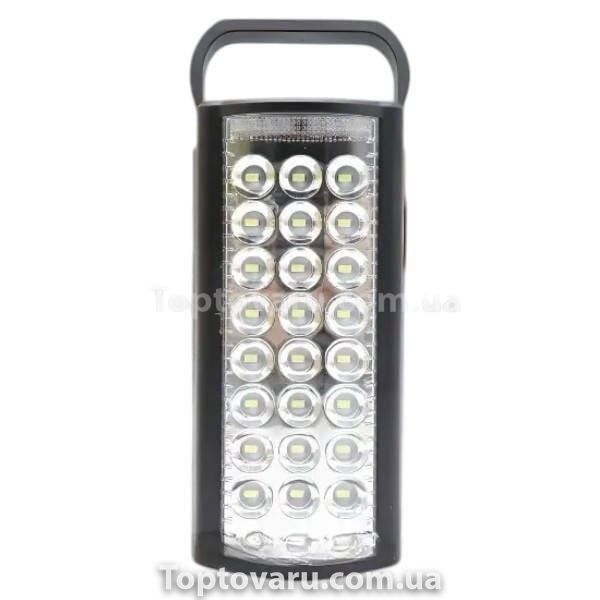 Ліхтар акумуляторний 6В/4Ач GD Liting GD 8010 S Чорний 25288 фото