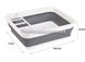 Піддон для посуду і кухонних приладів Multi-Functional Folding Bowl Tray 4702 фото 2