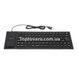 Гнучка силіконова клавіатура Flexible Keyboard X3 Чорна 7271 фото 2