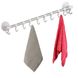 Подвесная вешалка для полотенец Hanging Rod Hook Towel SQ1918 № G09-74 Белая 4222 фото 1