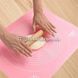 Кондитерський силіконовий килимок для розкочування тіста 65 на 45см Рожевий 8235 фото 2