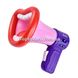 Мегафон гучномовець для запису голосу та функцією зміни голосу Рожевий 7675 фото 3