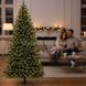 Гірлянда роса мішура пухнаста з таймером та пультом 50м 6Вт 220V Xmas WW-2 SILVER LINE Тепле світло 32209 фото 5