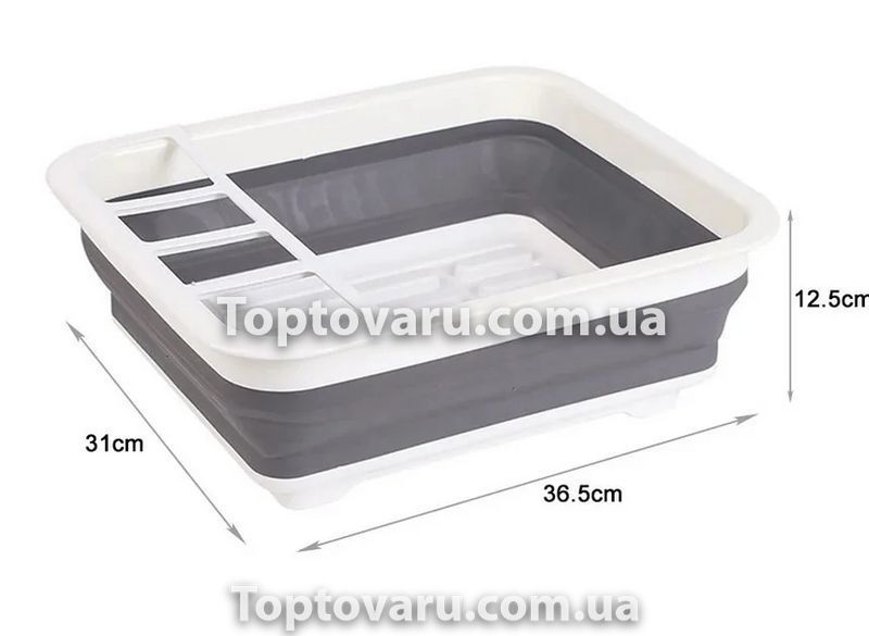 Поддон для посуды и кухонных приборов Multi-Functional Folding Bowl Tray 4702 фото