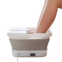Ванночка для ніг з масажем для стоп складана RF368 Сіра 18924 фото