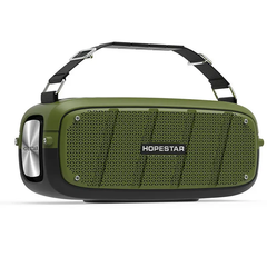 Колонка Bluetooth HOPESTAR A20 PRO + мікрофон Зелена 6387 фото