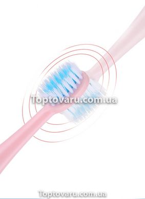 Электрическая зубная щетка Розовая 6814 фото