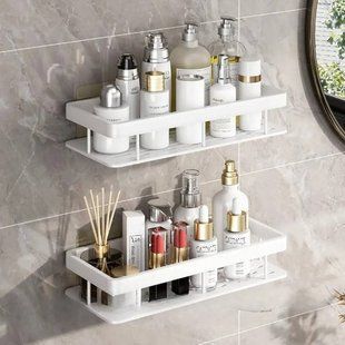Полиця у ванну швидкого монтажу STORAGE RACK 144 Біла 23039 фото