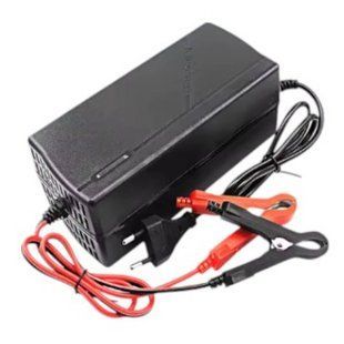 Блок живлення, зарядний пристрій із затискачами LiitoKala 58.4V5A+EU+Clip Чорний 26691 фото