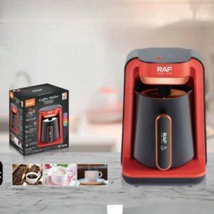 Кавоварка 280мл Coffee machine R.147 RAF Червона 34081 фото