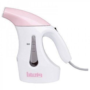 Відпарювач вертикальний HAND STEAMER A-8 Рожевий 12455 фото