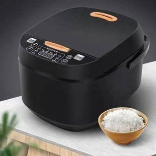 Рисоварка автоматическая 5л 900Вт rice cooker AND Reki A1-001B Черная 36242 фото