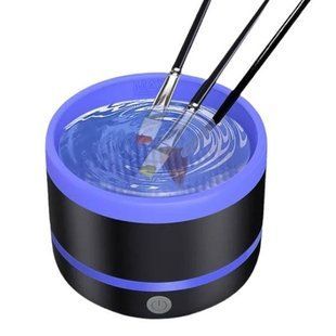 Очиститель кистей для макияжа электрический Makeup brush cleaner Фиолетовый 19531 фото