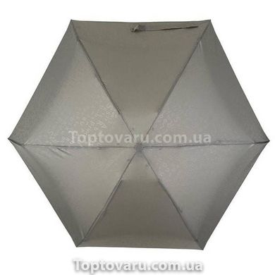Міні-парасолька кишенькова в капсулі Сірий 12722 фото