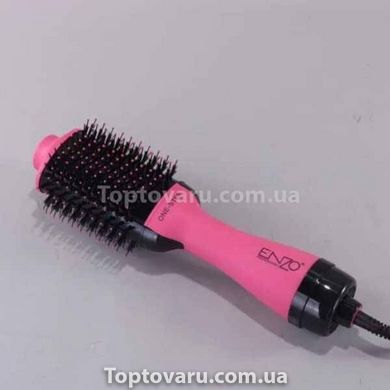 Фен-щітка для укладання волосся ENZO Tik Tok EN-4115A Рожева 14020 фото