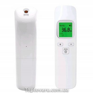Цифровой инфракрасный бесконтактный термометр GP-100 Pro Белый 2893 фото