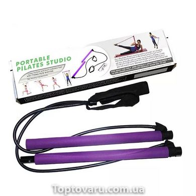 Тренажер для всього тіла для пілатес Portable Pilates Studio Фіолетовий 2059 фото