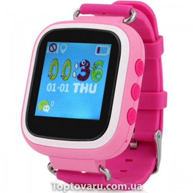 Детские Умные Часы Smart Baby Watch Q80 Розовые 7108 фото
