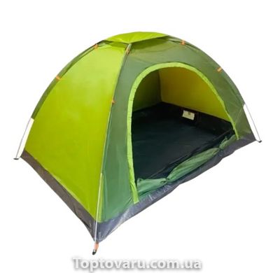 Палатка 2-х местная Зеленая с салатовым 200х100х110 5925 фото