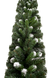 Хвойна гірлянда Карпатська 2,5 м Зелена з білими кінчиками 3183 фото 2