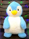 Игрушка-подушка Пингвин с пледом 3 в 1 Голубой 2842 фото 4