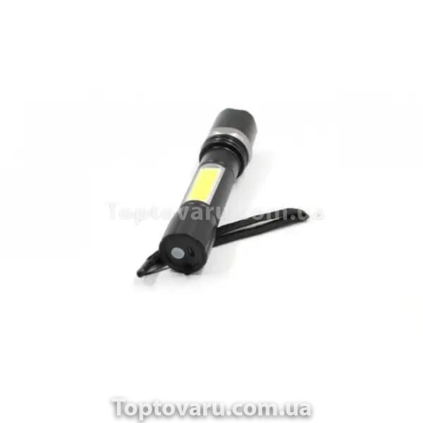 Фонарик карманный мощный + лампа BL 9626 COB 5391 зарядка от usb micro charge аккумуляторный 9232 фото