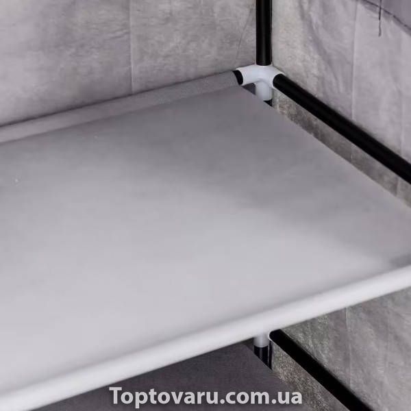 Шафа для одягу тканинна Storage Wardrobe AND XL-1616 Сірий 37334 фото