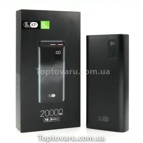 Power Bank 20000 мАh PD-25 Чорний 21608 фото
