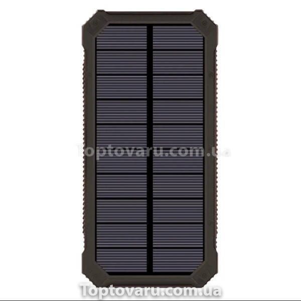 Power Bank с фонариком и солнечной панелью Solar 50000mAh 5V 200ma Черный 26860 фото