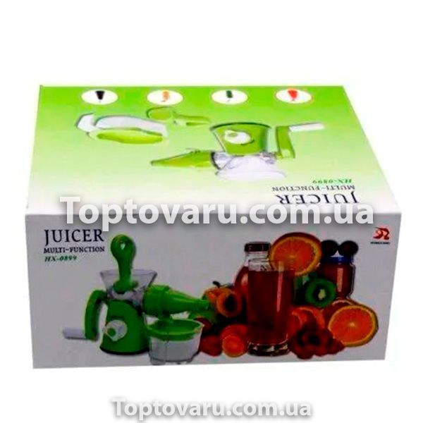 Соковижималка ручна для фруктів з затиском Juicer Multi-Function 5575 фото