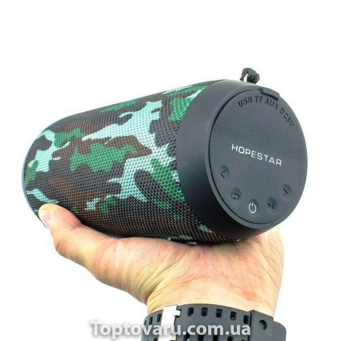 Портативная Bluetooth колонка Hopestar P7 Камуфляж 985 фото