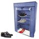 Складаний тканинний шафа для взуття FH-5556 Синій 4481 фото 1