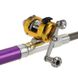 Складна міні вудка 97 см Fishing Rod In Pen Case Purple 1203 фото 4