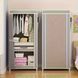 Шафа для одягу тканинна Storage Wardrobe AND XL-1616 Сірий 37334 фото 2