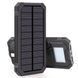 Power Bank с фонариком и солнечной панелью Solar 50000mAh 5V 200ma Черный 26860 фото 1