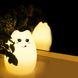Ночник - светильник тач Котик з язычком меняет цвет от прикосновения руки 1384 фото 8