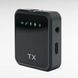 Микрофон беспроводной петличный для смартфона F11-2 TS-5606 Чёрный 38160 фото 9
