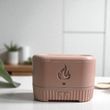 Зволожувач повітря з соляним камінням та підсвічуванням Aroma Diffuser UV-3/FT-1933 Рожевий 26914 фото