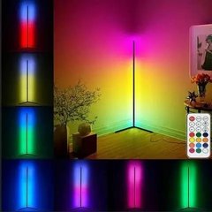Лампа светодиодная RGB напольная угловая с пультом управления STEND 1,2м 11846 фото