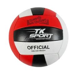 М'яч волейбольний TK Sport З 40072-2 Чорний з червоним 18968 фото