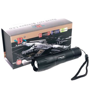 Підствольний ліхтарик Bailong Bright LED Flashlight Q1831-T6 Чорний 2191 фото