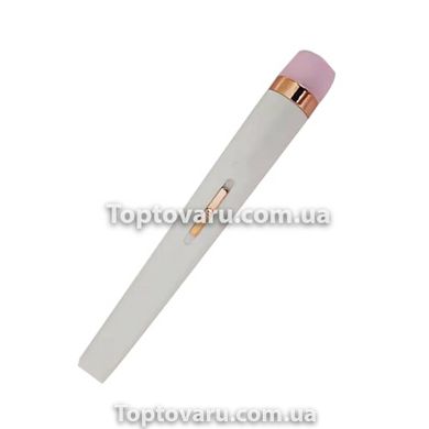 Домашній портативний фрезер ручка для манікюру та педикюру з набором фрез Flawless Salon Nails Білий 8604 фото