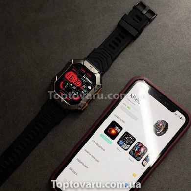 Смарт-годинник Smart Racer K+ Black з компасом 14939 фото