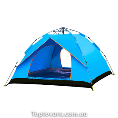 Палатка автоматическая G-Tent 200 х 140 х 110 см Голубая 11354 фото