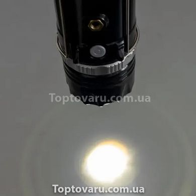 Фонарь кемпинговый светодиодный на солнечных батареях HB-9688 Черный 12165 фото