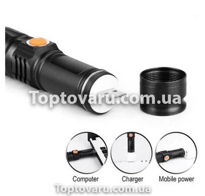 Светодиодный фонарь Police BL-616-T6 USB 6301 фото